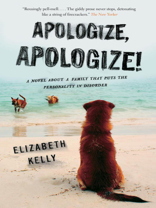 Cover image for Apologize, Apologize!